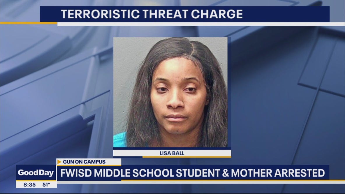 Fort Worth student, mother arrested after gun found on campus